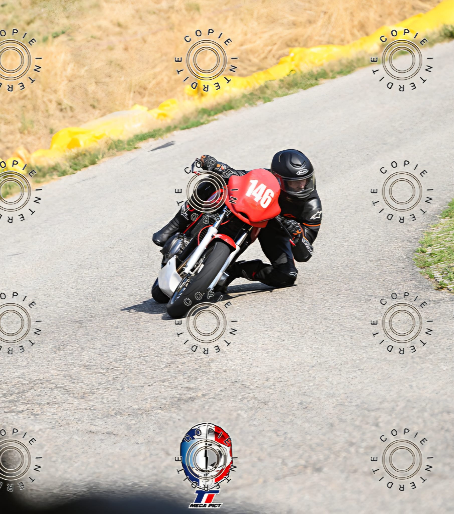 Virage rapide à Marlhes