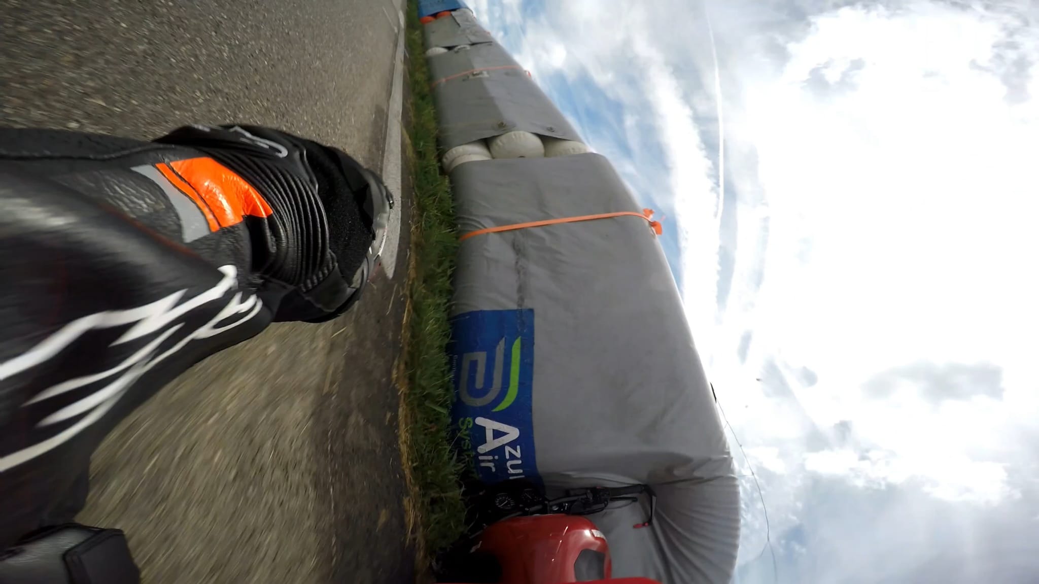 Fin de la chute derrière l’airfence à Frangy en 2026