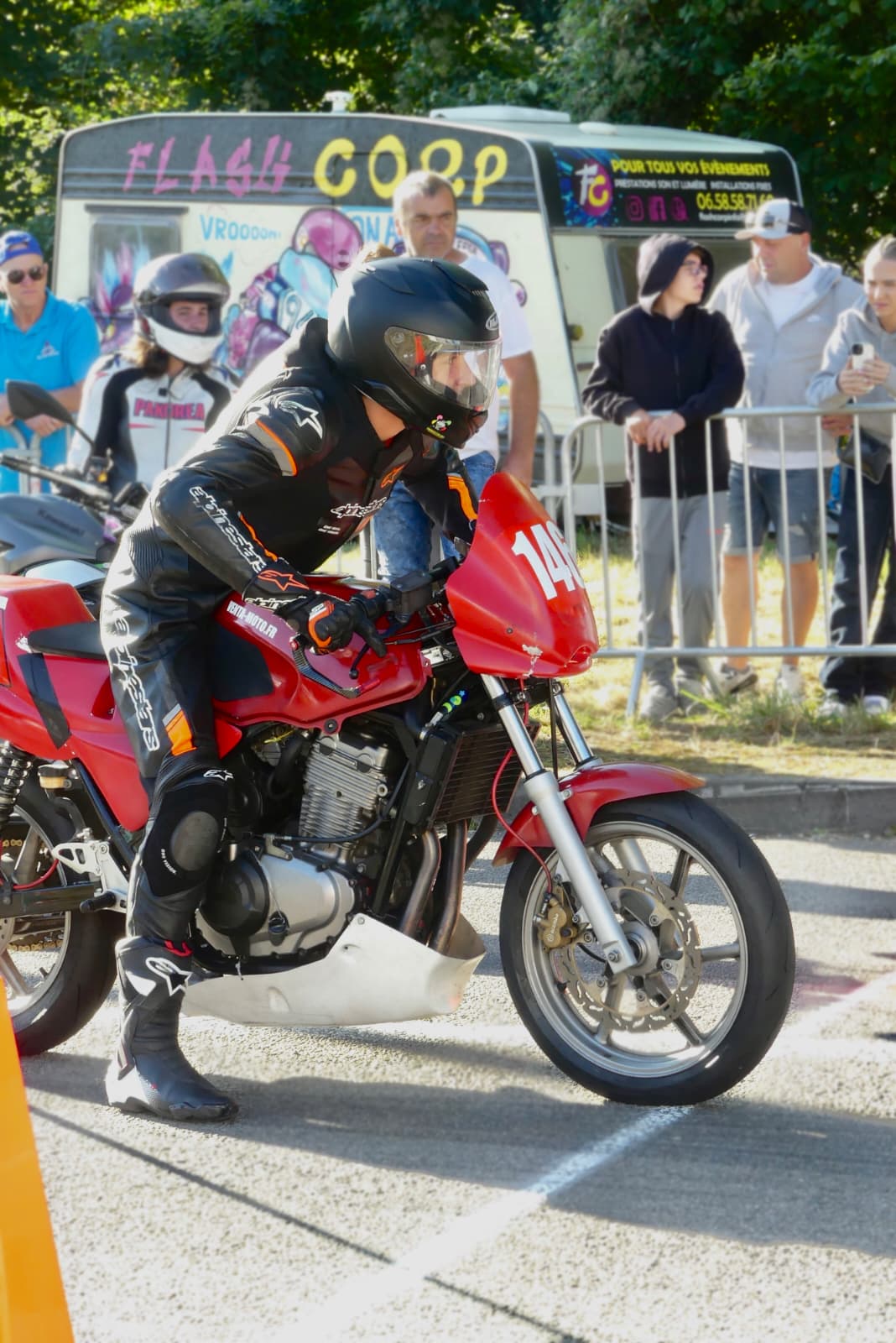 Clément Lores au départ de la course de côte de Frangy 2026
